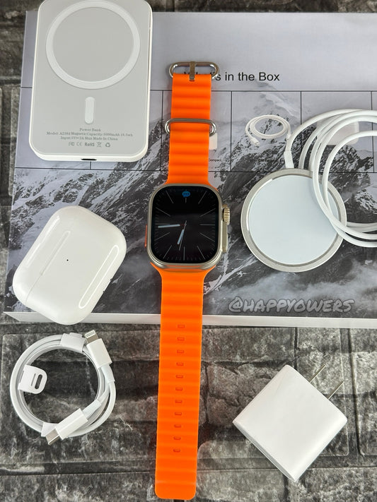 COMBO ULTRA 8 EN 1 - MAGSAFE SMARTWATCH AURICULARES Y MÁS ⌚️🔥🤩