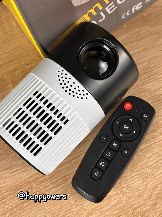 MINI PROYECTOR LED FULL HD – COMPACTO, POTENTE Y FÁCIL DE USAR