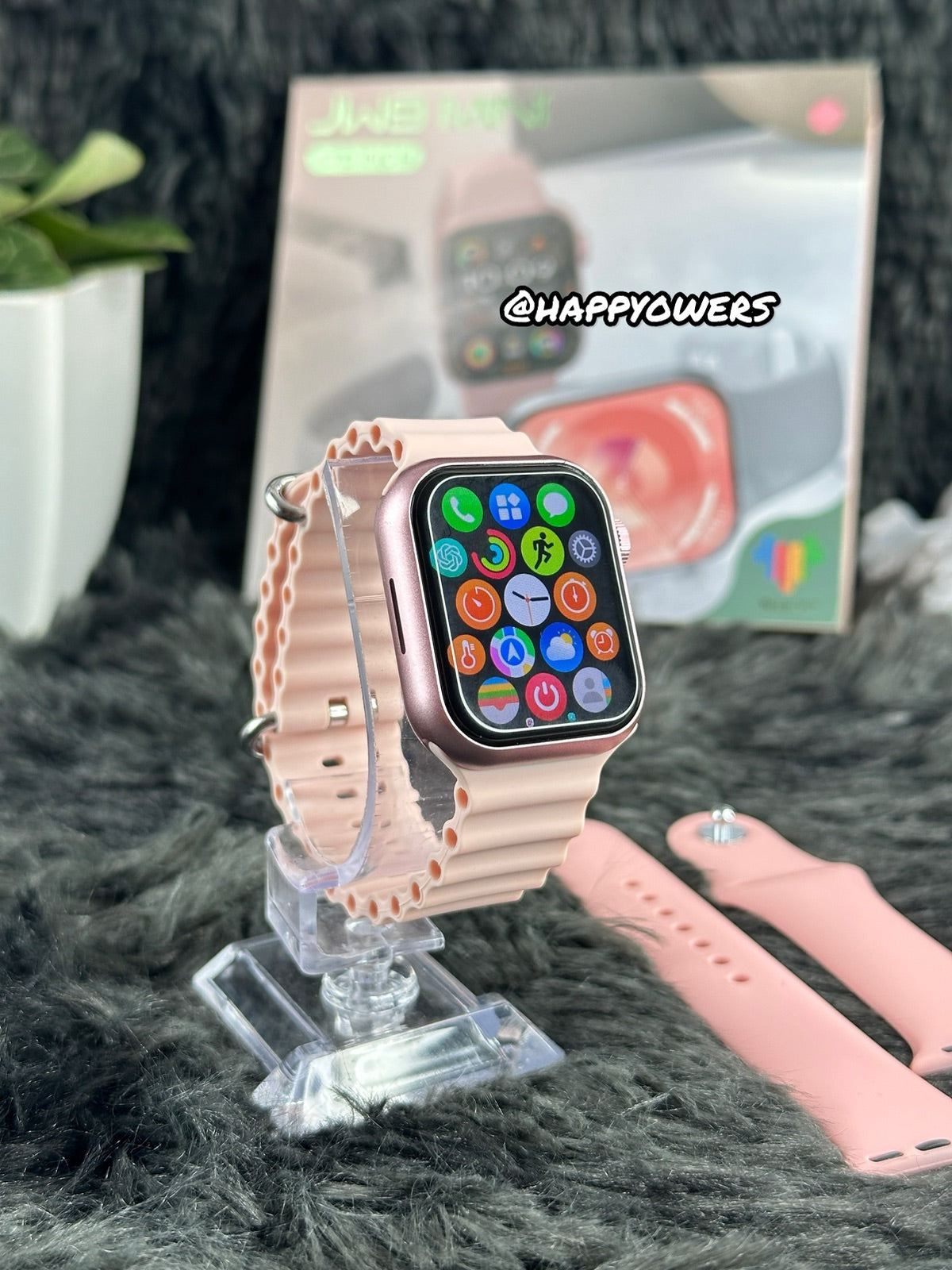 SMARTWATCH JW9 MINI DE 41 MM CON DOBLE CORREA