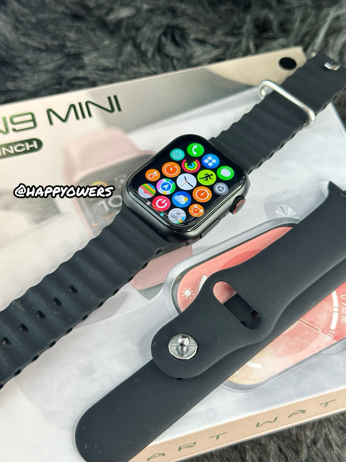 SMARTWATCH JW9 MINI DE 41 MM CON DOBLE CORREA
