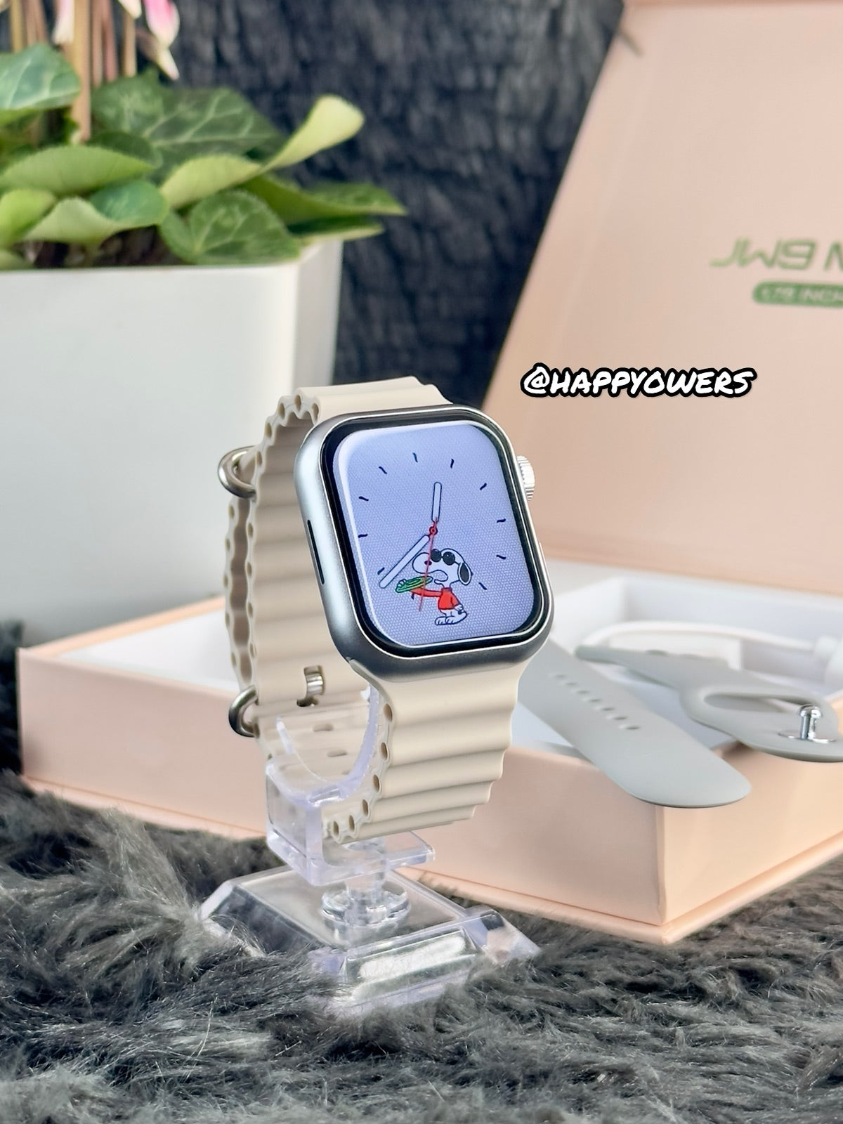 SMARTWATCH JW9 MINI DE 41 MM CON DOBLE CORREA
