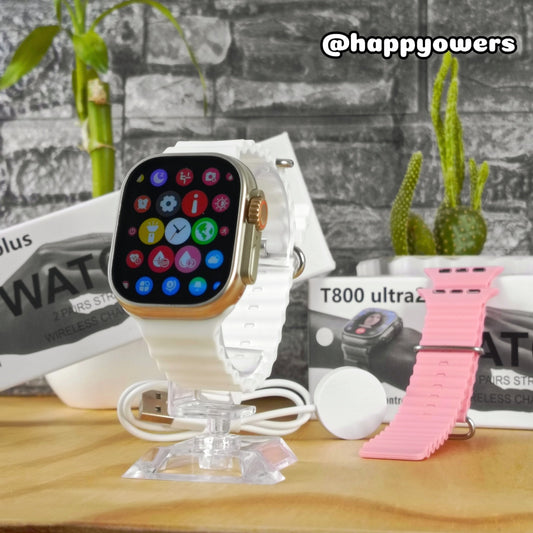 T800 ULTRA 2 PLUS -SMARTWATCH EN 2 COLORES Y MARCO EN TITANIO