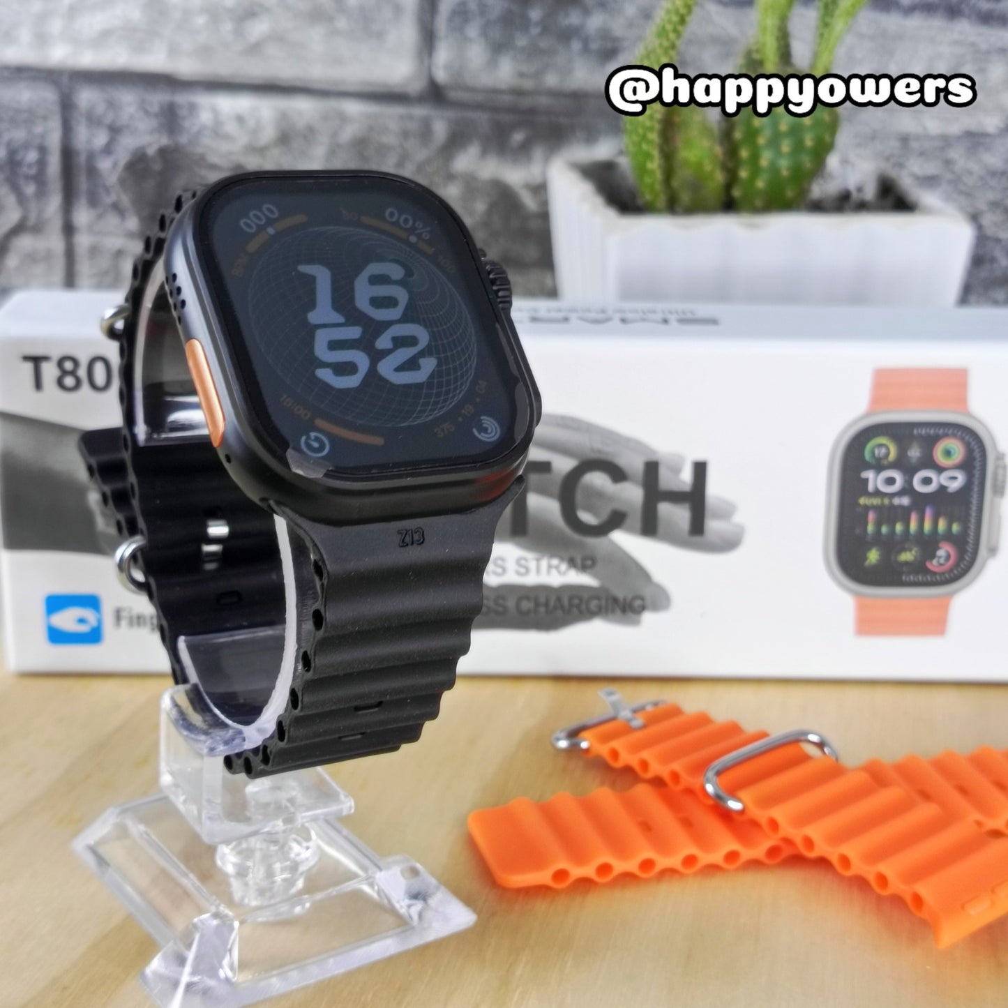 T800 ULTRA 2 PLUS -SMARTWATCH EN 2 COLORES Y MARCO EN TITANIO