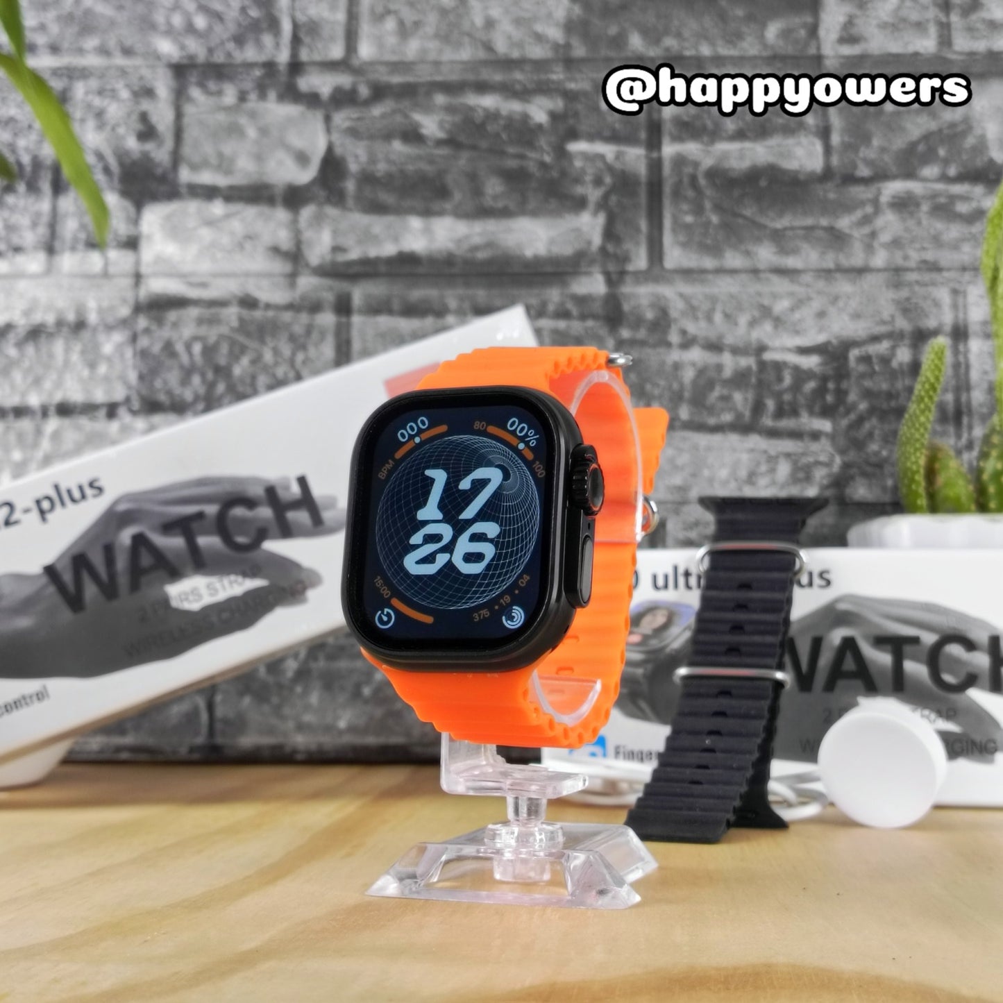 T800 ULTRA 2 PLUS -SMARTWATCH EN 2 COLORES Y MARCO EN TITANIO