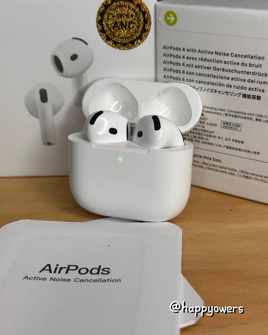 AIRPODS SERIE 4 | SONIDO INTELIGENTE CON CHIP H2 Y CANCELACION ACTIVA