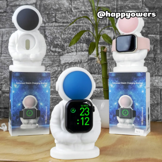 BASE CARGADOR ASTRONAUTA - PARA CARGADOR DE SMARTWATCH INALAMBRICO