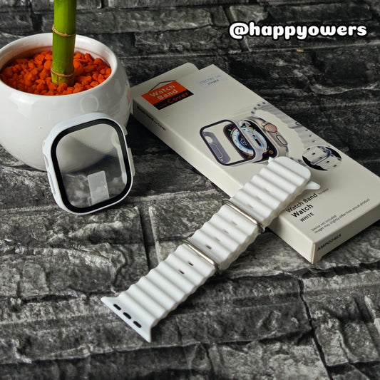 SUPER COMBO CORREA OCEAN BAND + CASE 49 MM DISEÑOS