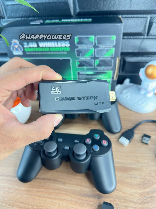 CONSOLA GAMER RETRO 4K - MÁS DE 5.000 JUEGOS RETRO CONTROL INALÁMBRICO