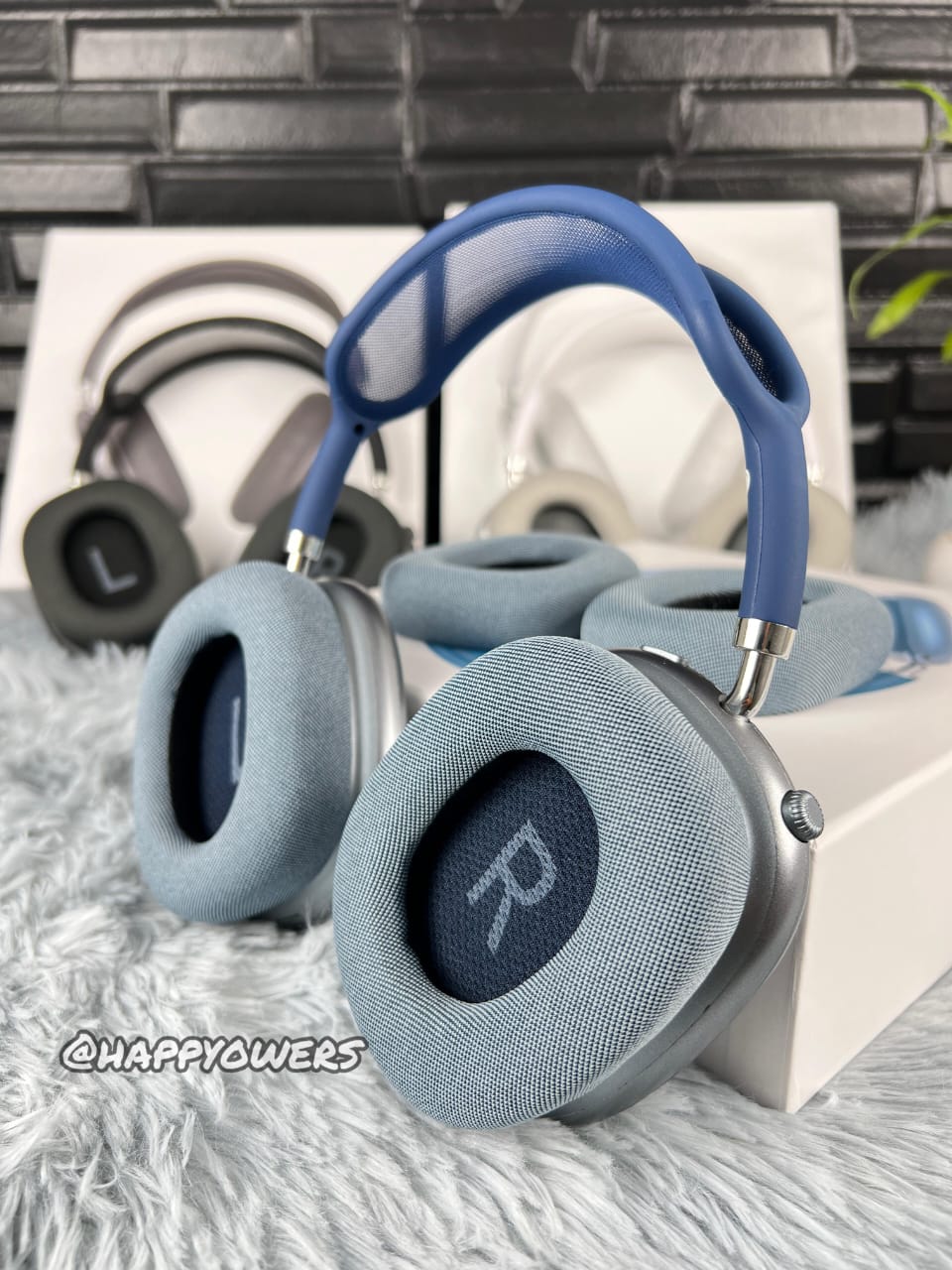 AIRPODS MAX CALIDAD 1.1 | DOBLE REPUESTO DE ALMOHADILLA MAGNÉTICA MÁS ESTUCHE EN CUERO