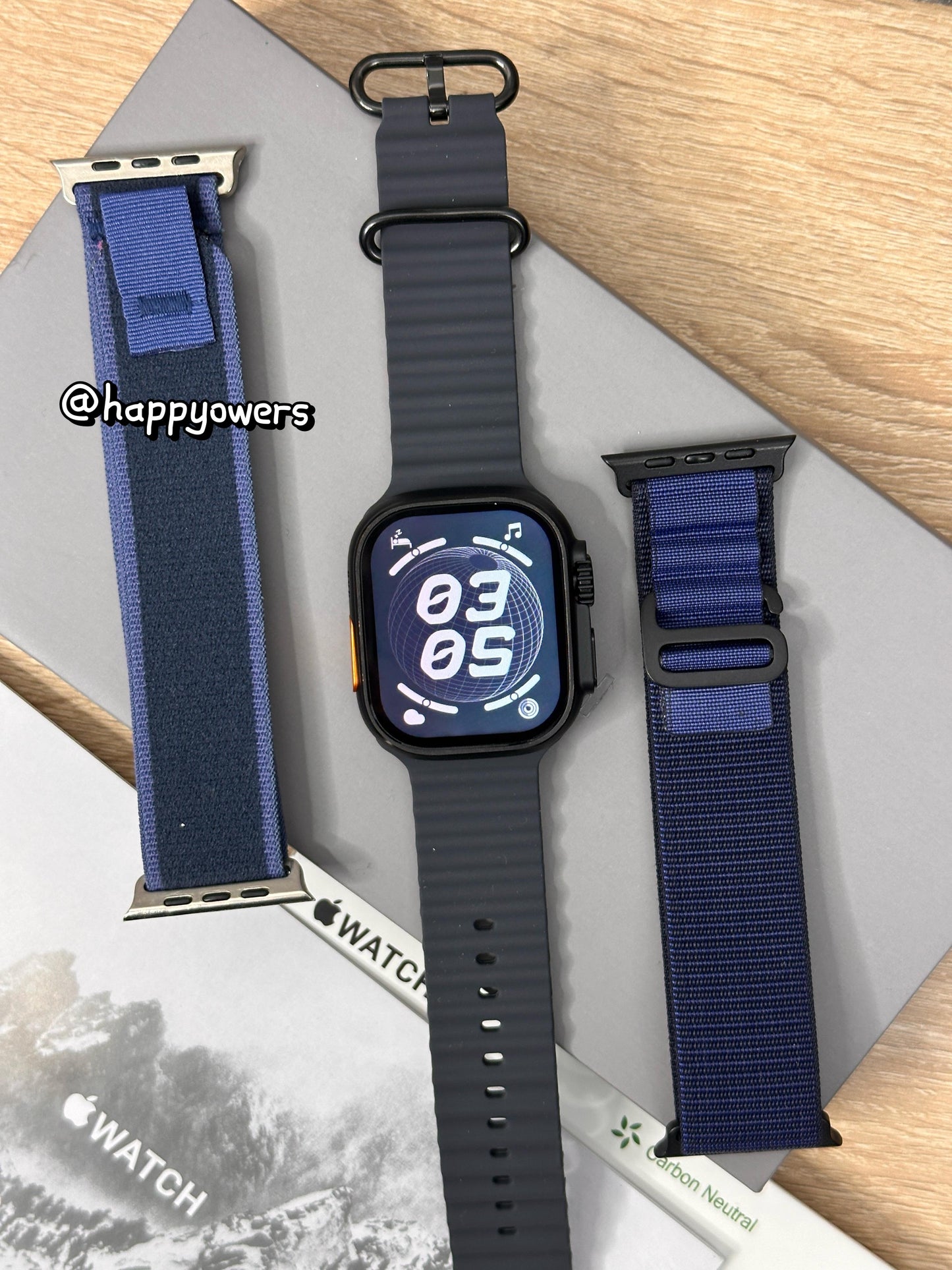 BLACK ULTRA 2 | 49 MM | DISEÑO CROMADO NEGRO | 3 PULSOS DIFERENTES