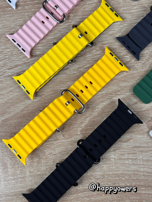 PULSO OCEAN BAND EN SILICONA | COLOR ESTILO Y SEGURIDAD