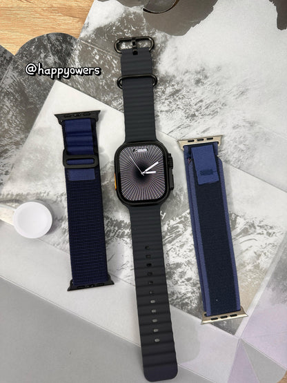 BLACK ULTRA 2 | 49 MM | DISEÑO CROMADO NEGRO | 3 PULSOS DIFERENTES