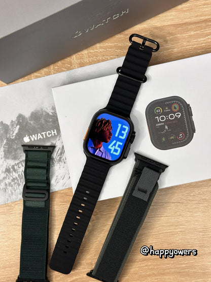 BLACK ULTRA 2 | 49 MM | DISEÑO CROMADO NEGRO | 3 PULSOS DIFERENTES