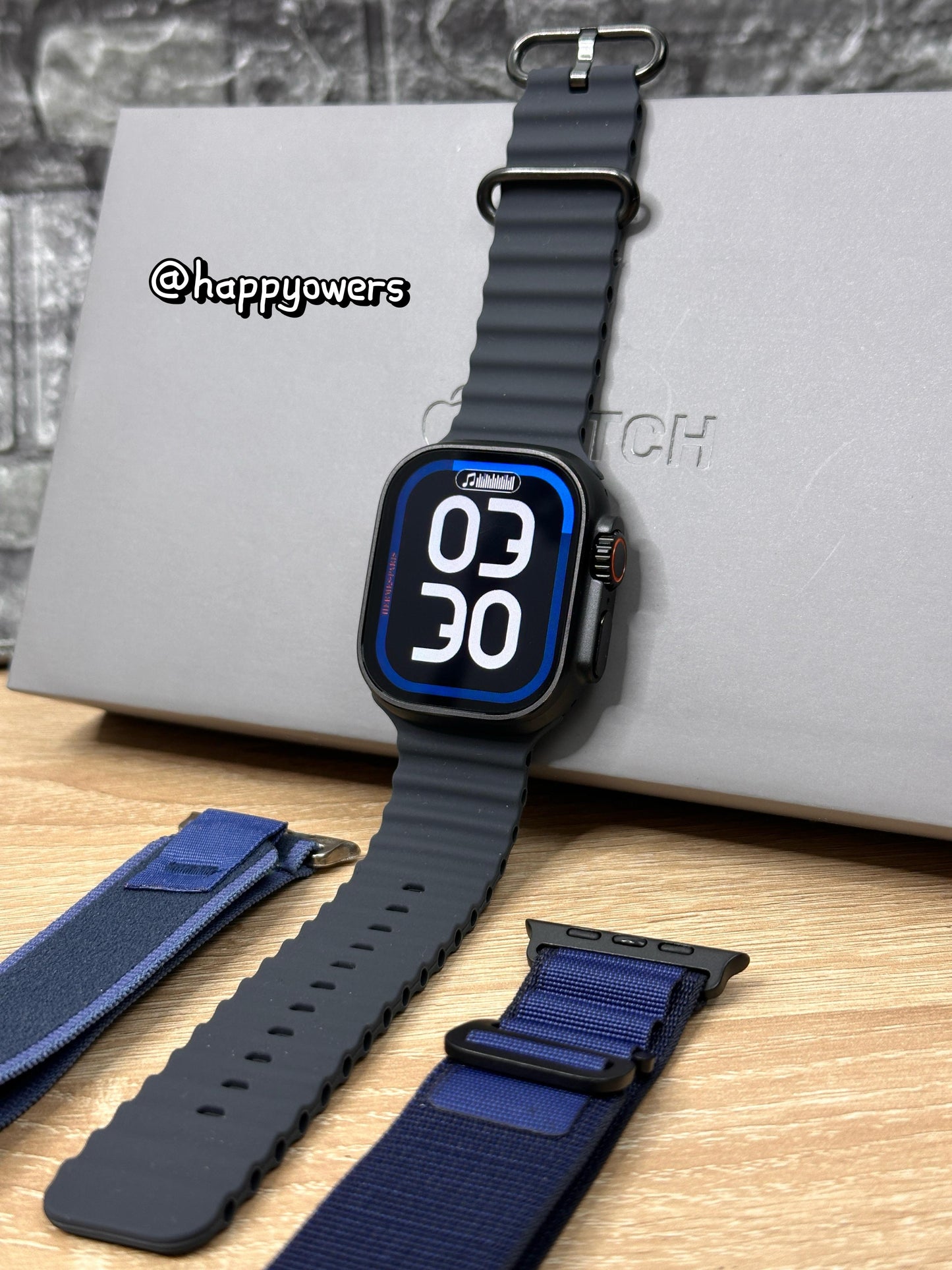 BLACK ULTRA 2 | 49 MM | DISEÑO CROMADO NEGRO | 3 PULSOS DIFERENTES