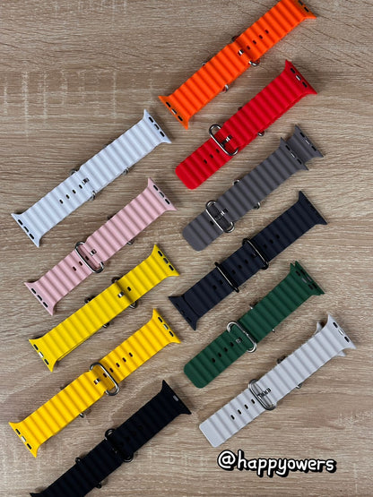 PULSO OCEAN BAND EN SILICONA | COLOR ESTILO Y SEGURIDAD