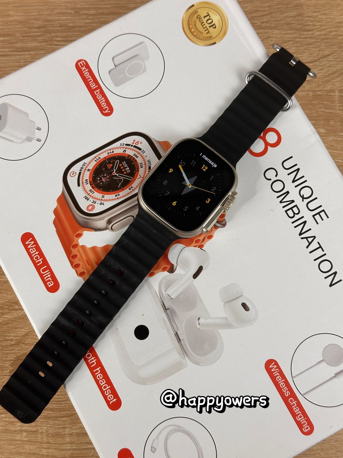 COMBO 8 EN 1 | SMARTWATCH EDICION COMPLETA
