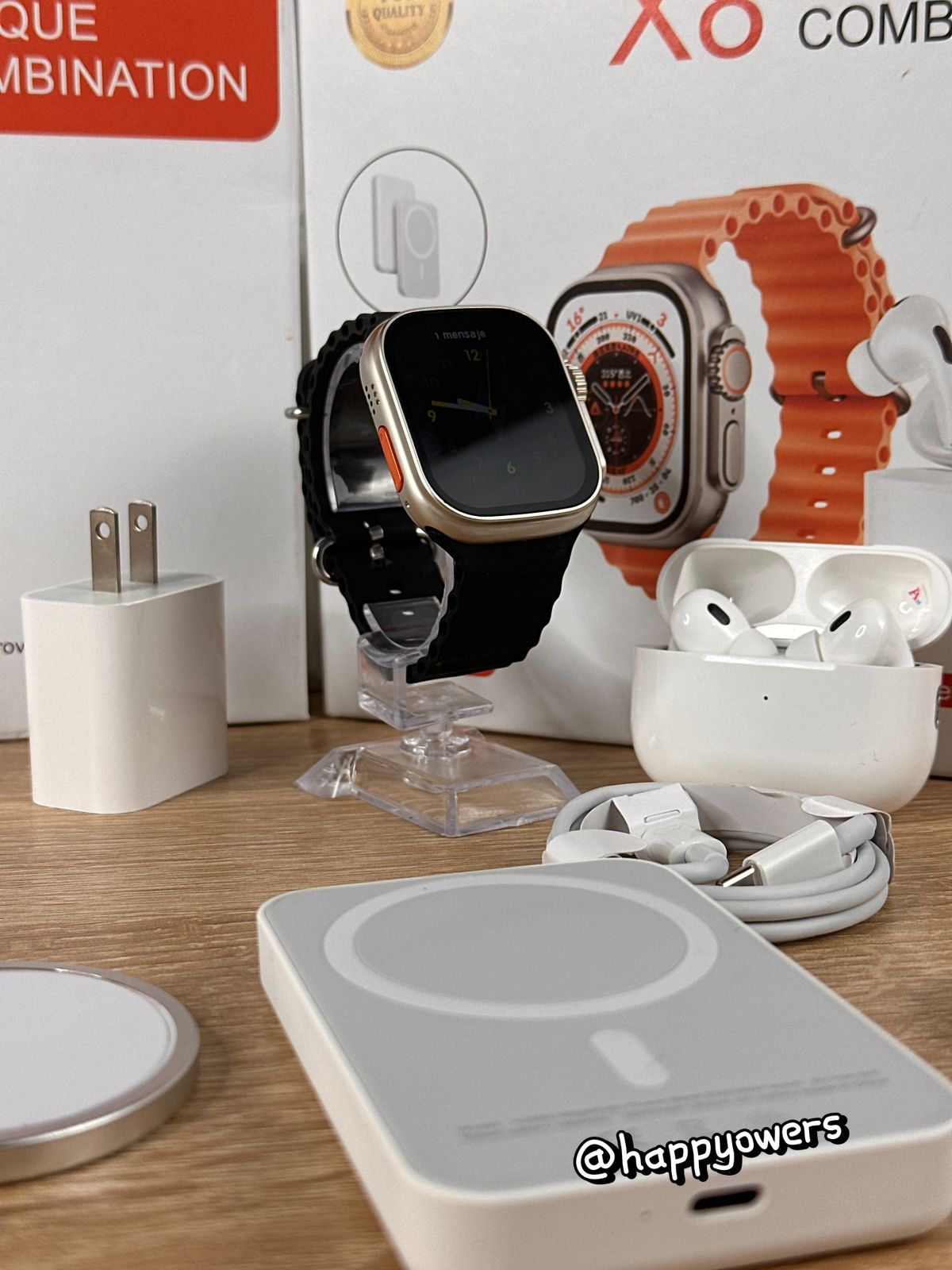 COMBO 8 EN 1 | SMARTWATCH EDICION COMPLETA