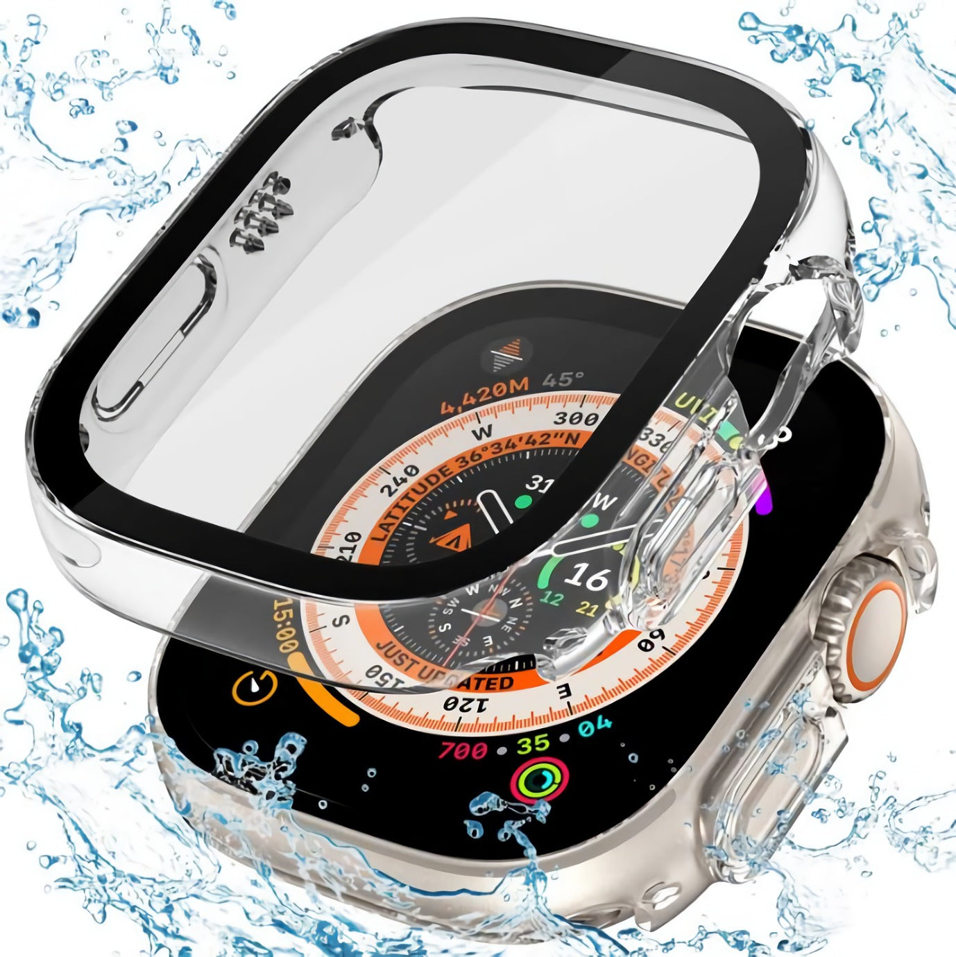 CARCASA PROTECTORA PARA SMARTWATCH SERIE ULTRA - PROTECTOR A PRUEBA DE GOLPES SMARTWATCH TACTIL 49MM