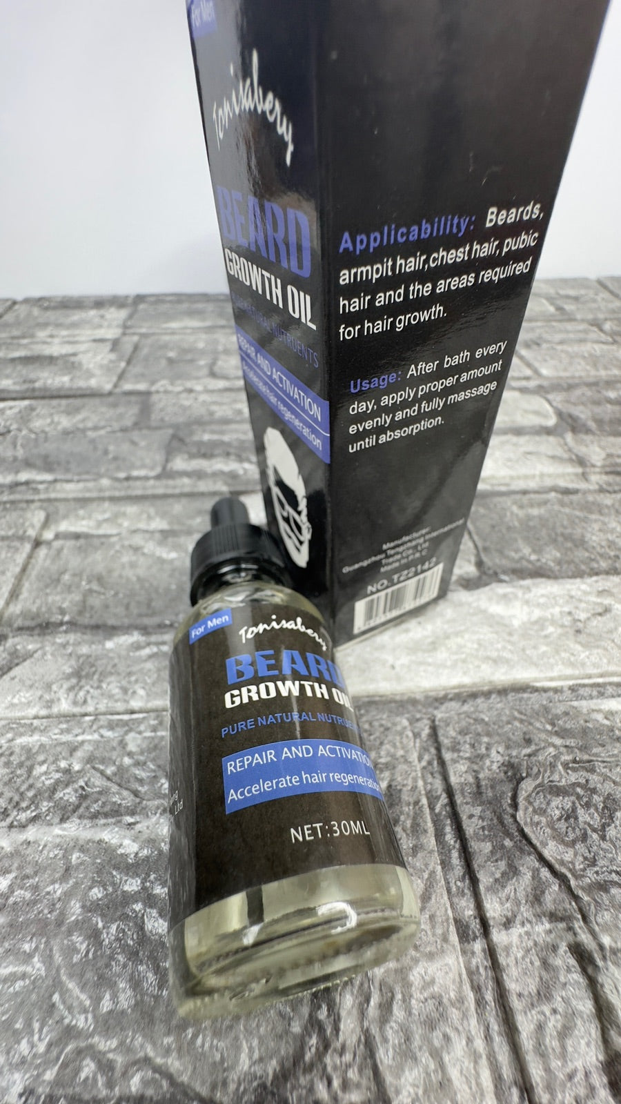 ACEITE DE CRECIMIENTO BARBAS - BEARD GROWTH OIL