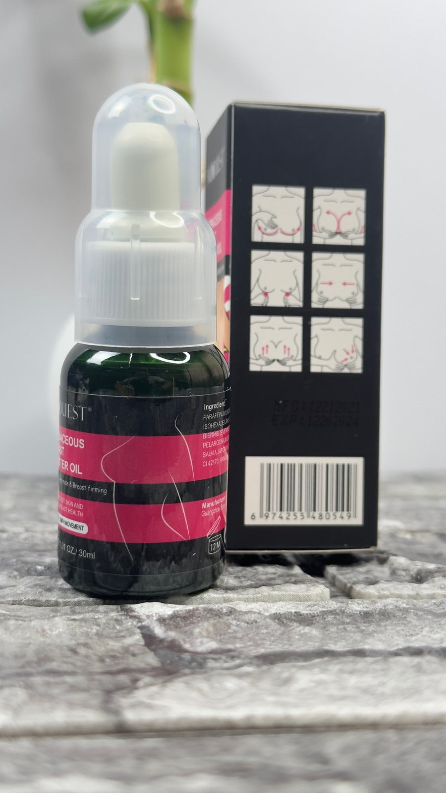 ACEITE HERBÁCEO PARA REFUERZO DE PECHOS