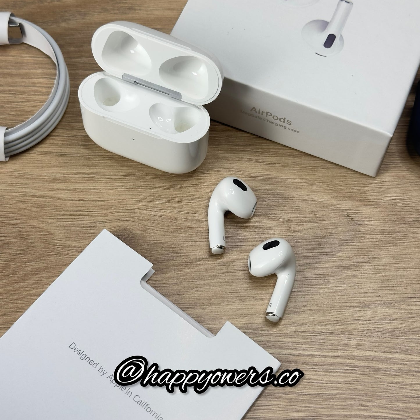 AIRPODS TERCERA GENERACIÓN MÁS SILICONE CASE GRATIS TOP QUALITY