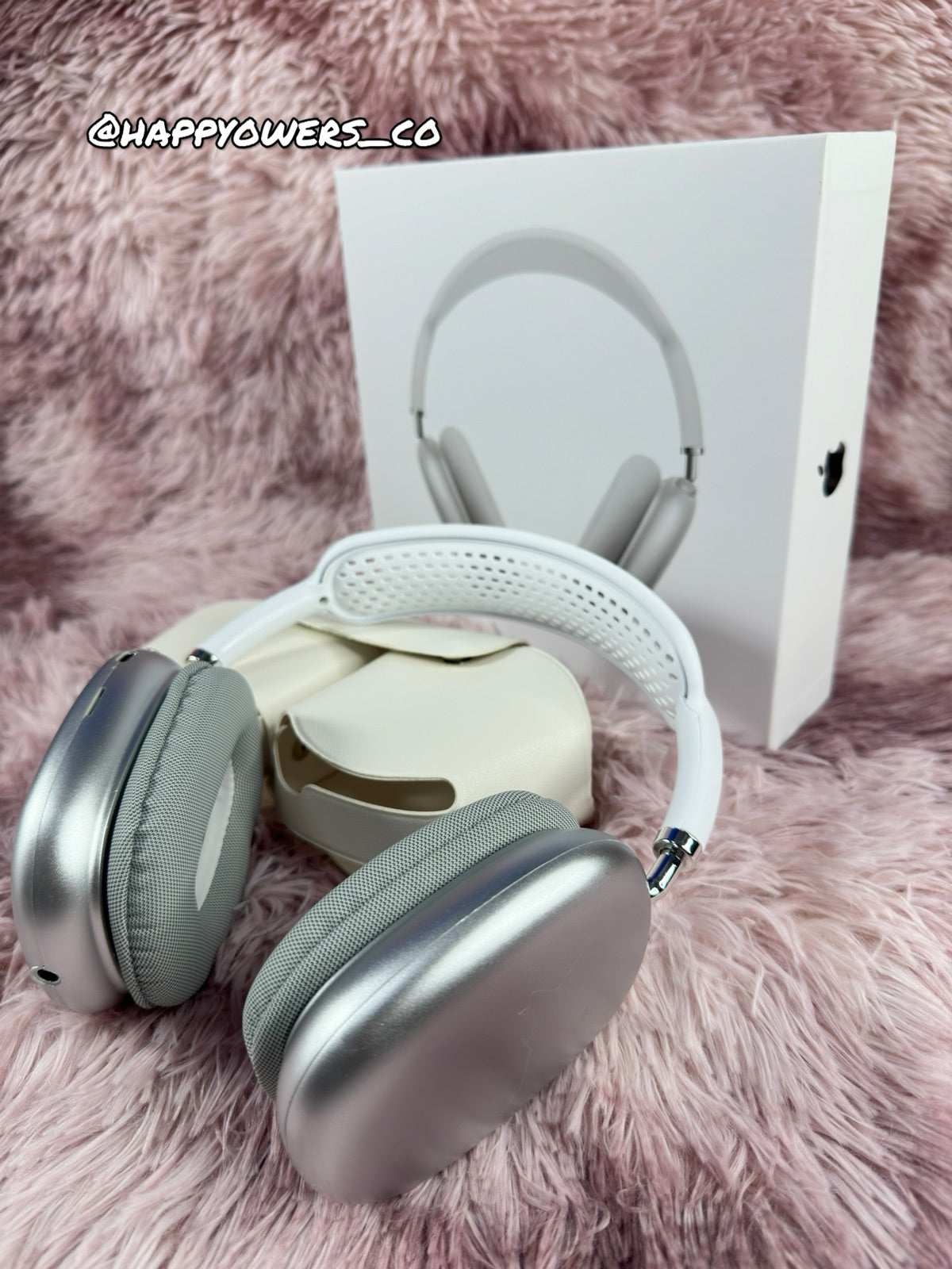 AIRPODS MAX + ESTUCHE EN CUERO DIADEMA BLUETOOH INALÁMBRICA