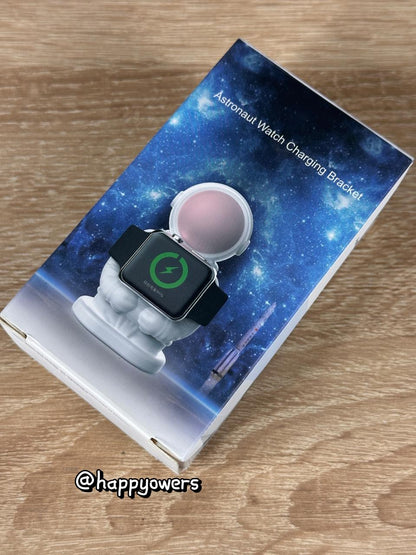 BASE CARGADORA MAGNÉTICA PARA SMARTWATCH | DISEÑO ASTRONAUTA, PRÁCTICA Y DECORATIVA