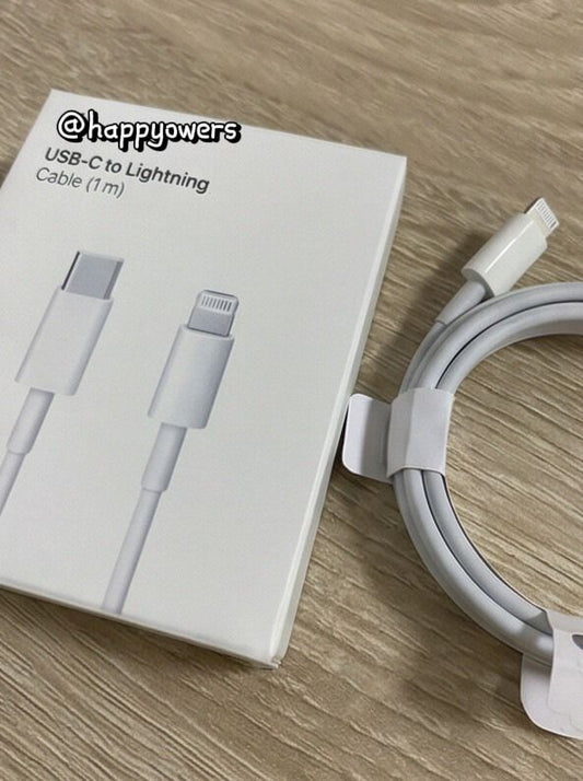 CABLE LIGHTNING A TIPO C 1 METRO – CARGA RÁPIDA, RESISTENTE Y DE ALTO RENDIMIENTO