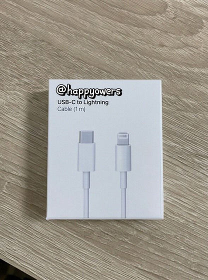 CABLE LIGHTNING A TIPO C 1 METRO – CARGA RÁPIDA, RESISTENTE Y DE ALTO RENDIMIENTO