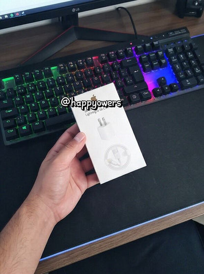 CARGADOR COMPLETO USB + CABLE (LIGHTNING / TIPO C) | CARGA RÁPIDA, SEGURIDAD Y COMODIDAD TOTAL
