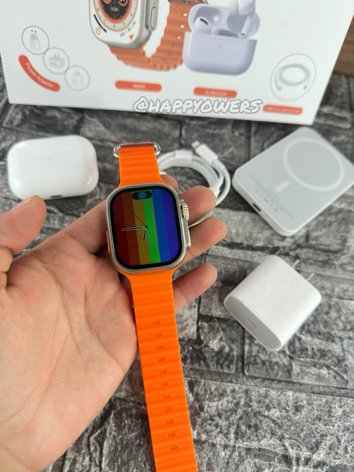 COMBO ULTRA 8 EN 1 - MAGSAFE SMARTWATCH AURICULARES Y MÁS ⌚️🔥🤩