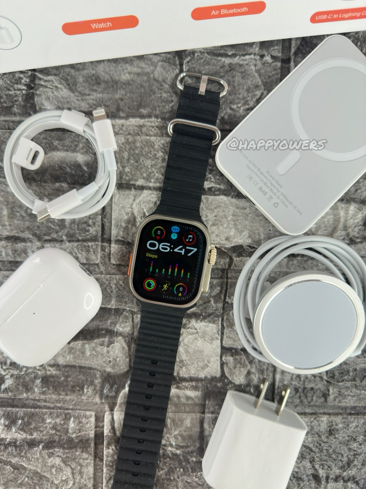 COMBO ULTRA 8 EN 1 - MAGSAFE SMARTWATCH AURICULARES Y MÁS ⌚️🔥🤩