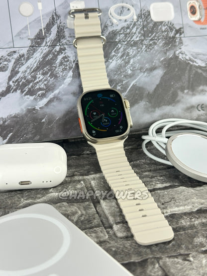 COMBO ULTRA 8 EN 1 - MAGSAFE SMARTWATCH AURICULARES Y MÁS ⌚️🔥🤩