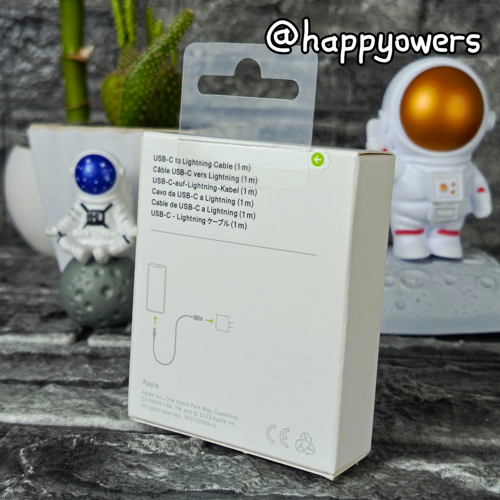 CABLE CARGA RAPIDA USB C - LIGHTNING