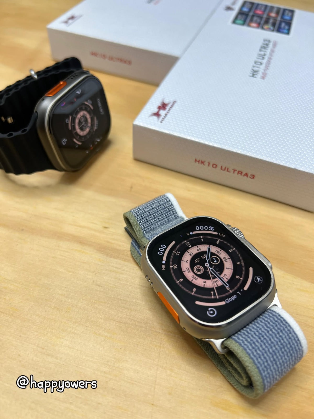HK 10 Ultra 3 2025 CROMADO NEGRO