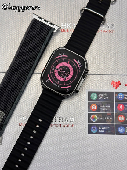 HK 10 Ultra 3 2025 CROMADO NEGRO