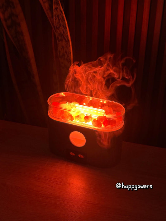 HUMIDIFICADOR AROMÁTICO LED | RELAJACIÓN, ESTILO Y AMBIENTE PERFECTO EN CASA