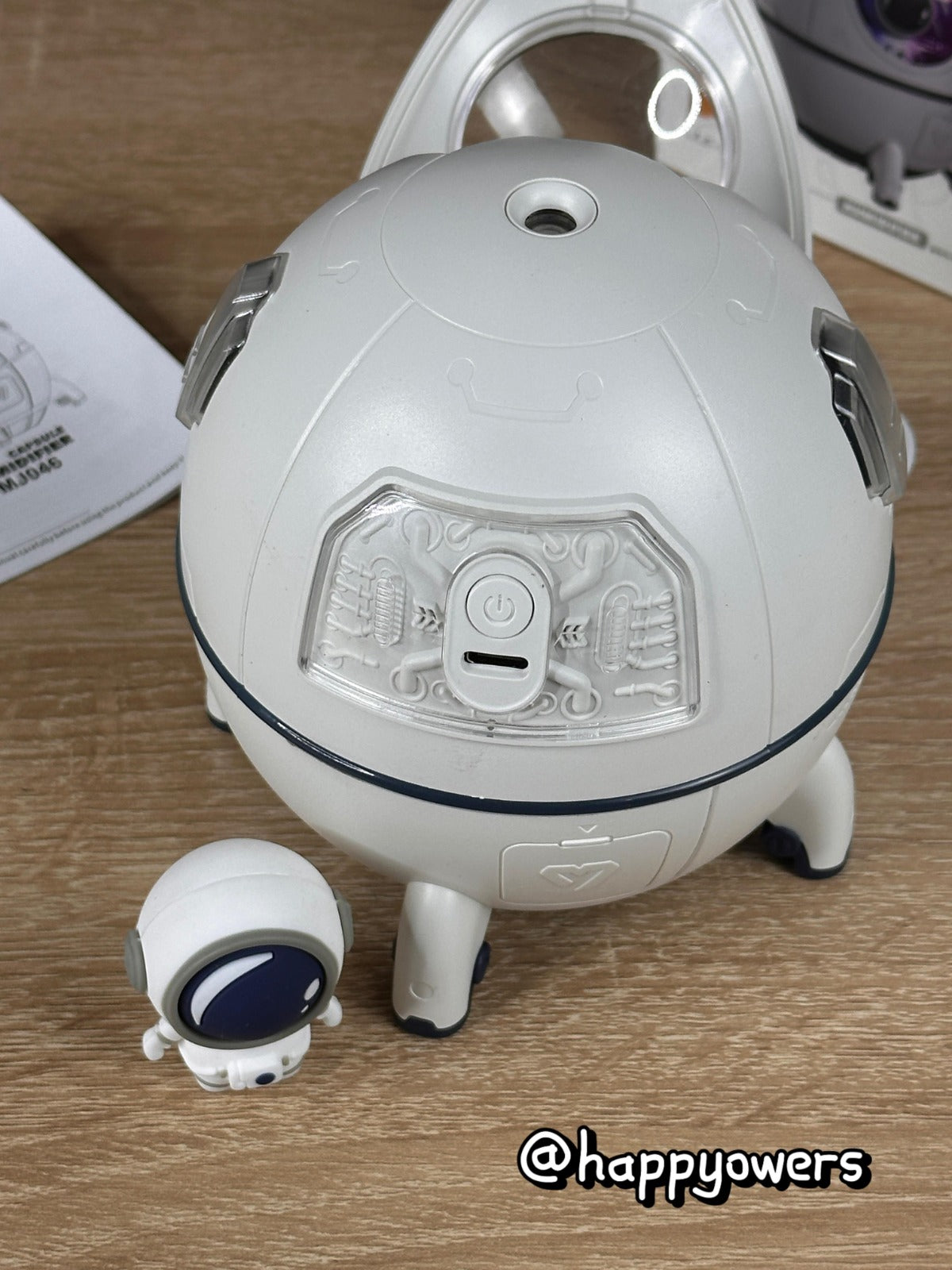 HUMIDIFICADOR ASTRONAUTA ESPACIAL – AMBIENTE RELAJANTE, LUCES LED Y DISEÑO FUERA DE ESTE MUNDO