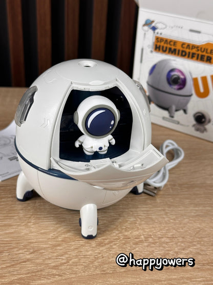 HUMIDIFICADOR ASTRONAUTA ESPACIAL – AMBIENTE RELAJANTE, LUCES LED Y DISEÑO FUERA DE ESTE MUNDO