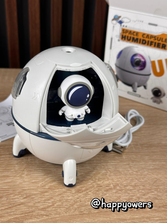HUMIDIFICADOR ASTRONAUTA ESPACIAL – AMBIENTE RELAJANTE, LUCES LED Y DISEÑO FUERA DE ESTE MUNDO