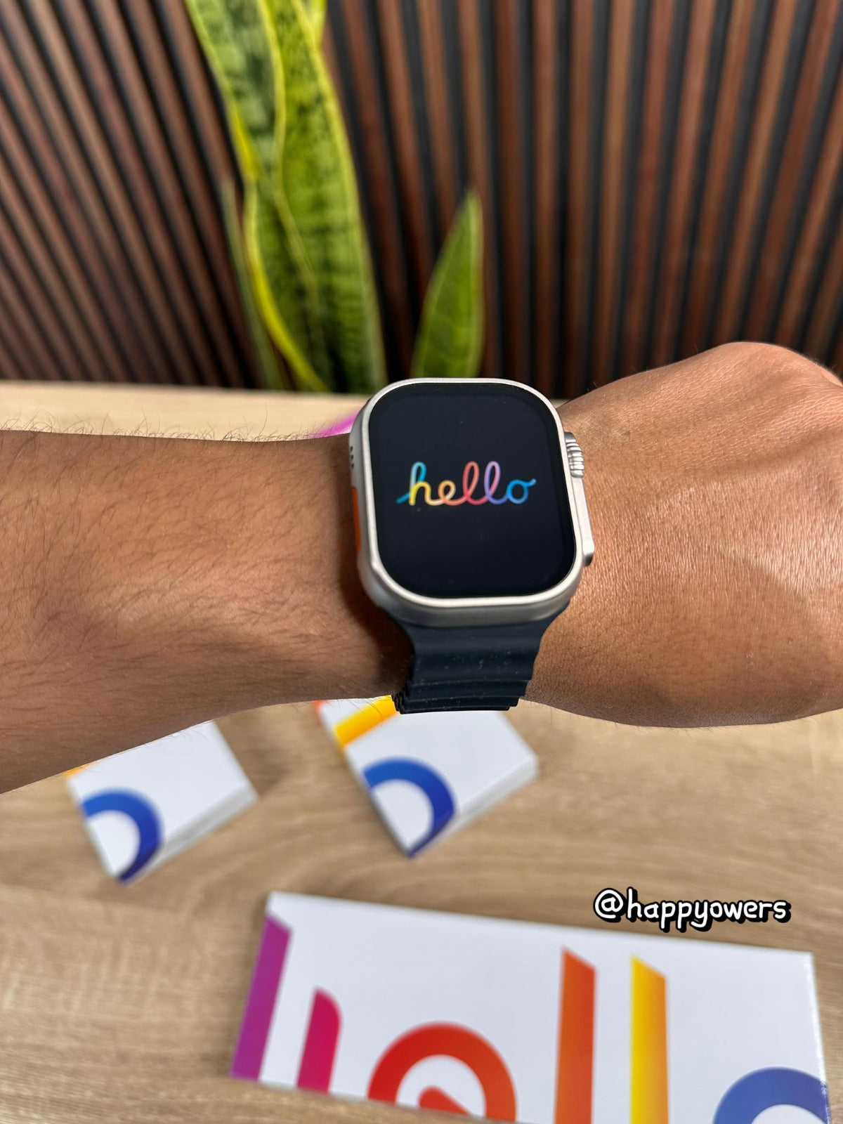 Hello watch 3 Plus CONEXIÓN AURICULARES