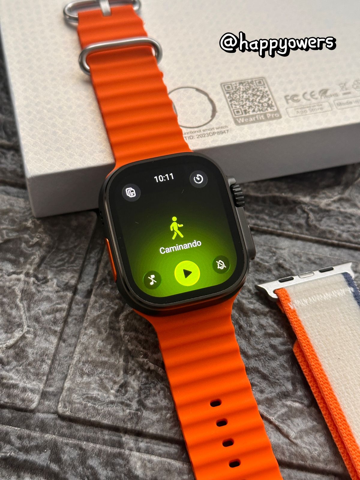 SMARTWATCH HK11 ULTRA 3 - SUPERAMOLED 120 HZ - IA, 4 GB, +40 MODOS DEPORTIVOS