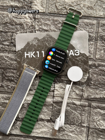SMARTWATCH HK11 ULTRA 3 - SUPERAMOLED 120 HZ - IA, 4 GB, +40 MODOS DEPORTIVOS