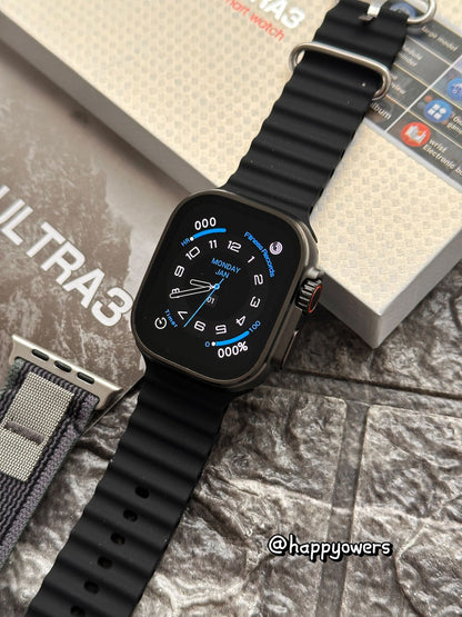 SMARTWATCH HK11 ULTRA 3 - SUPERAMOLED 120 HZ - IA, 4 GB, +40 MODOS DEPORTIVOS
