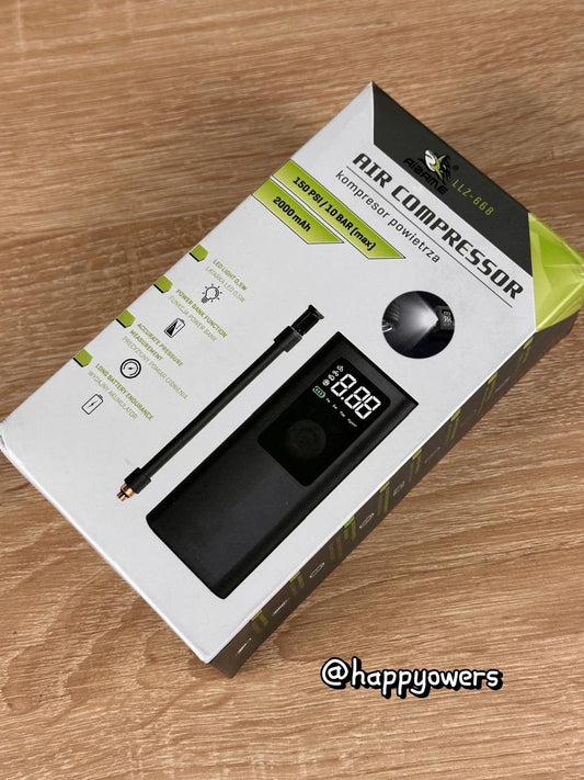 NFLADOR PORTATIL DE LLANTAS MULTIFUNCIONAL | COMPRESOR INTELIGENTE CON PANTALLA Y POWER BANK