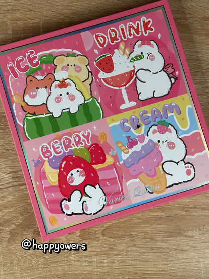 KIT DE MAQUILLAJE INFANTIL | TODO EN UNO CON DISEÑOS DIVERTIDOS