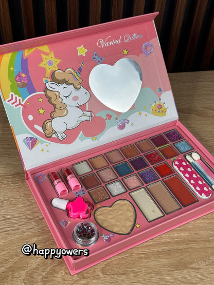 KIT DE MAQUILLAJE INFANTIL | TODO EN UNO CON DISEÑOS DIVERTIDOS