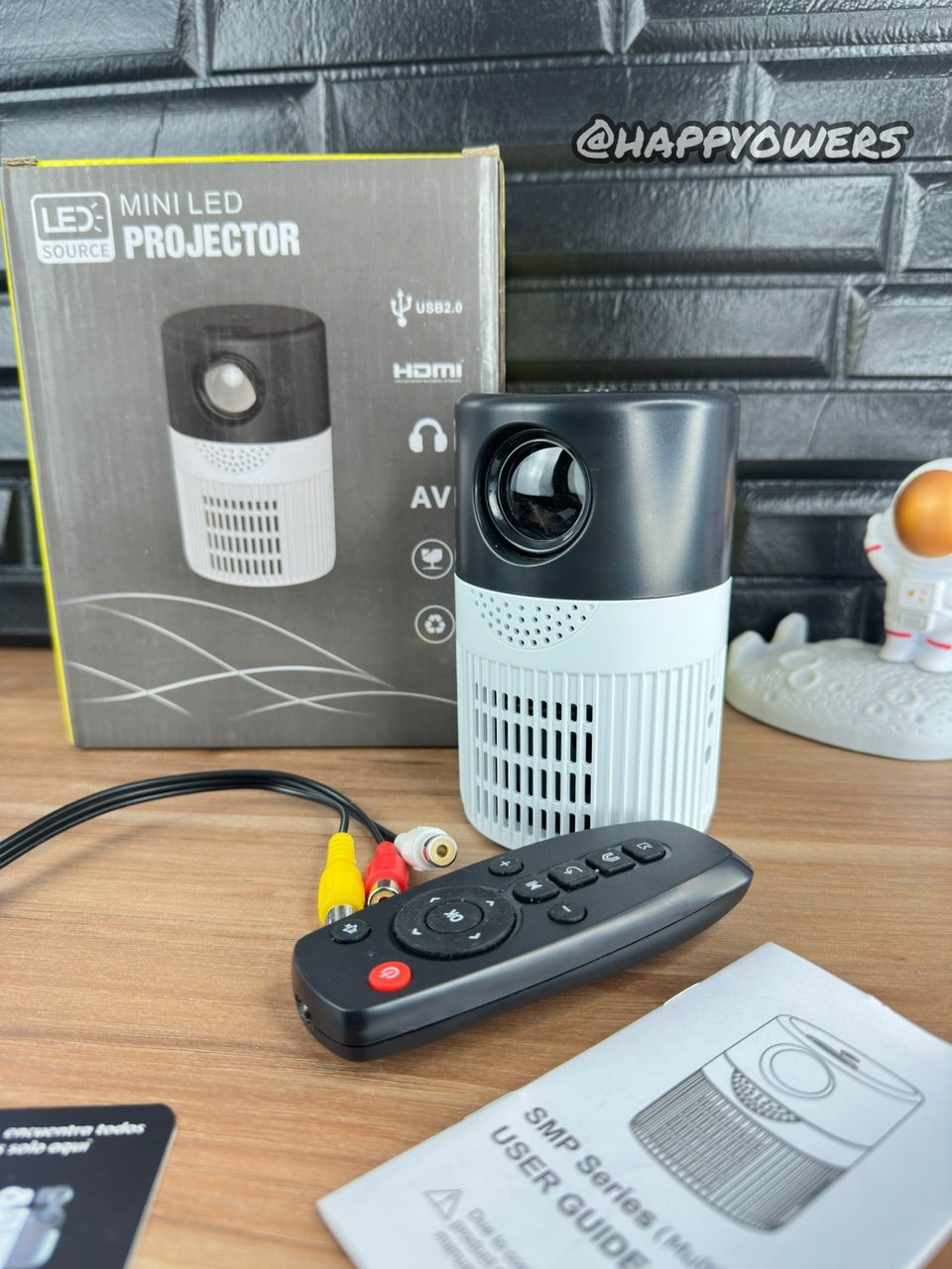 MINI PROYECTOR LED - ENTRADA HDMI MÚSICA Y MÁS