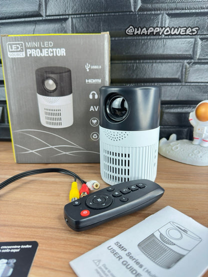 MINI PROYECTOR LED - ENTRADA HDMI MÚSICA Y MÁS