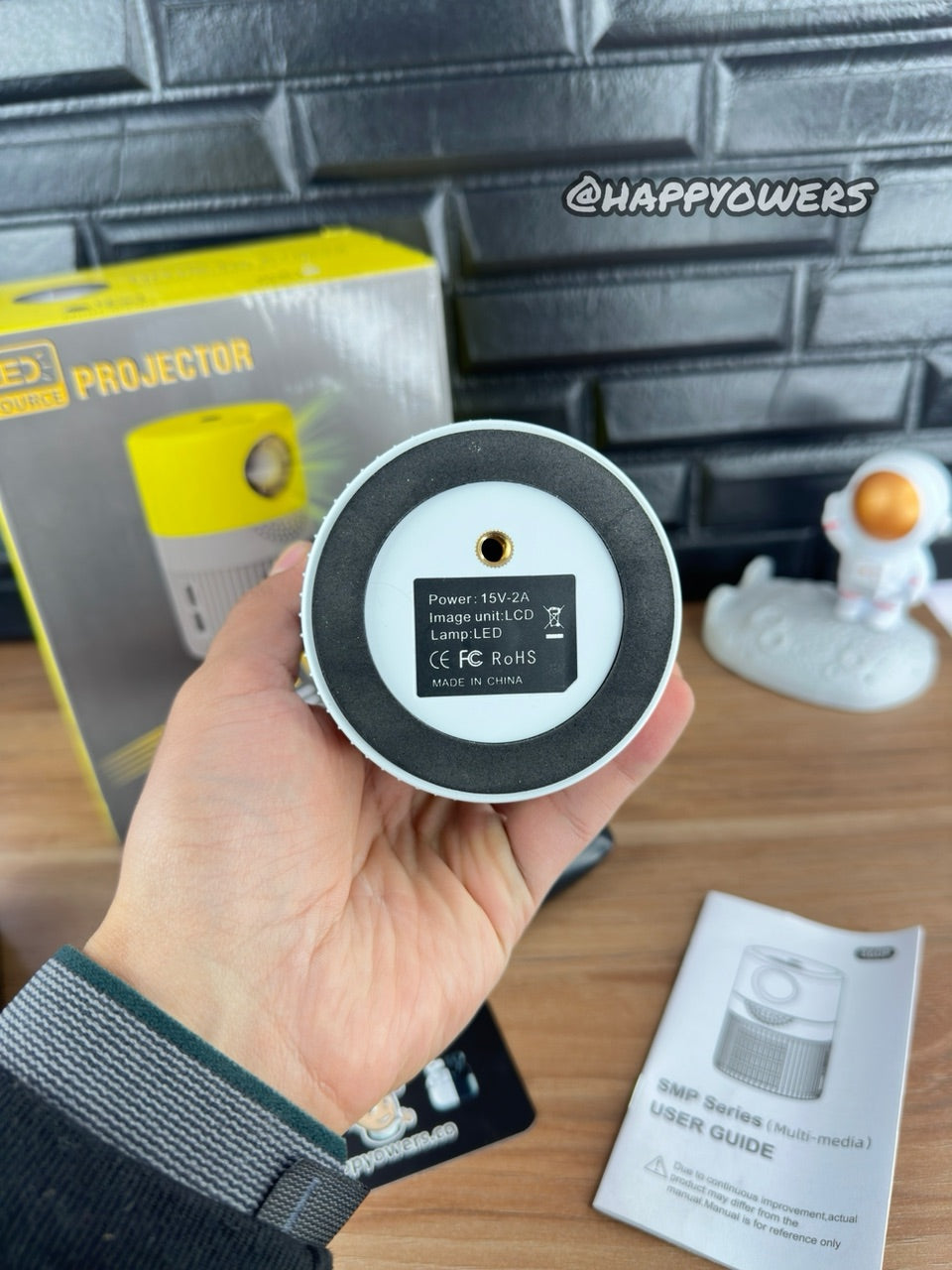 MINI PROYECTOR LED - ENTRADA HDMI MÚSICA Y MÁS